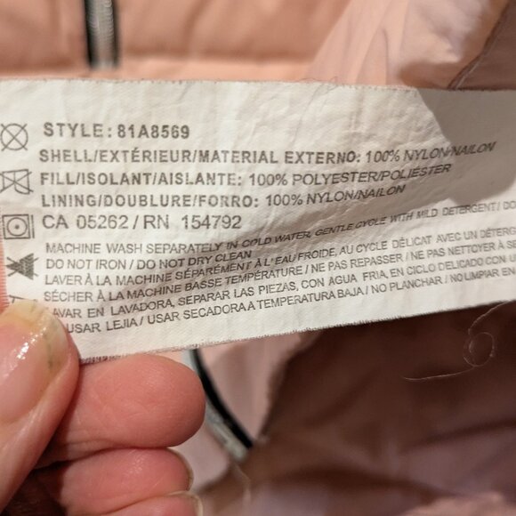 Point Zero Pink Women's Polyfill Jacket - Picture 8 of 9